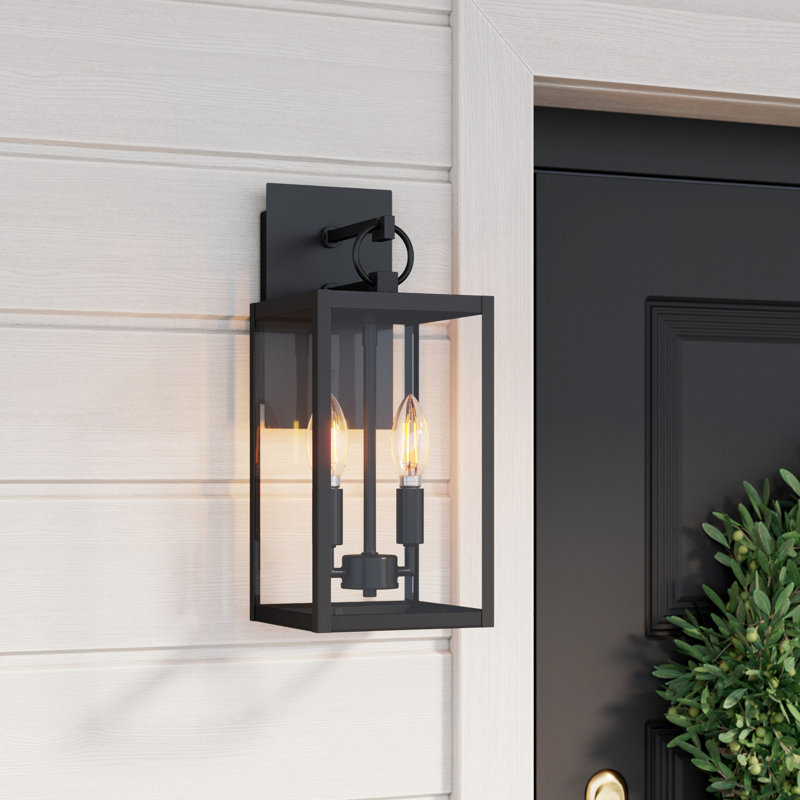 Freeport Park® Outdoor Wall Light Porch Lantern & Reviews | Wayfair